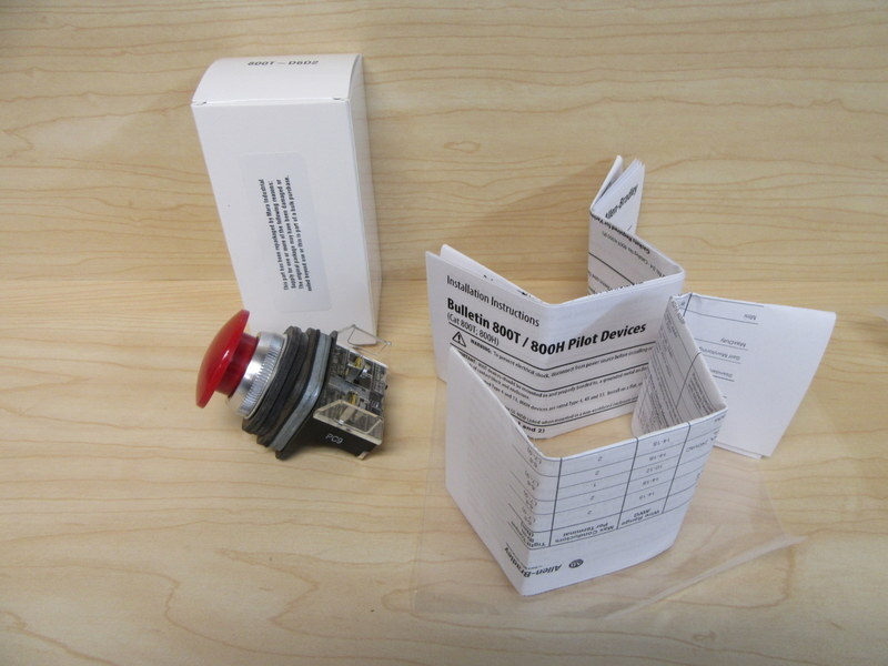 Allen Bradley 800T-D6D2 Pushbutton 800TD6D2 Series A