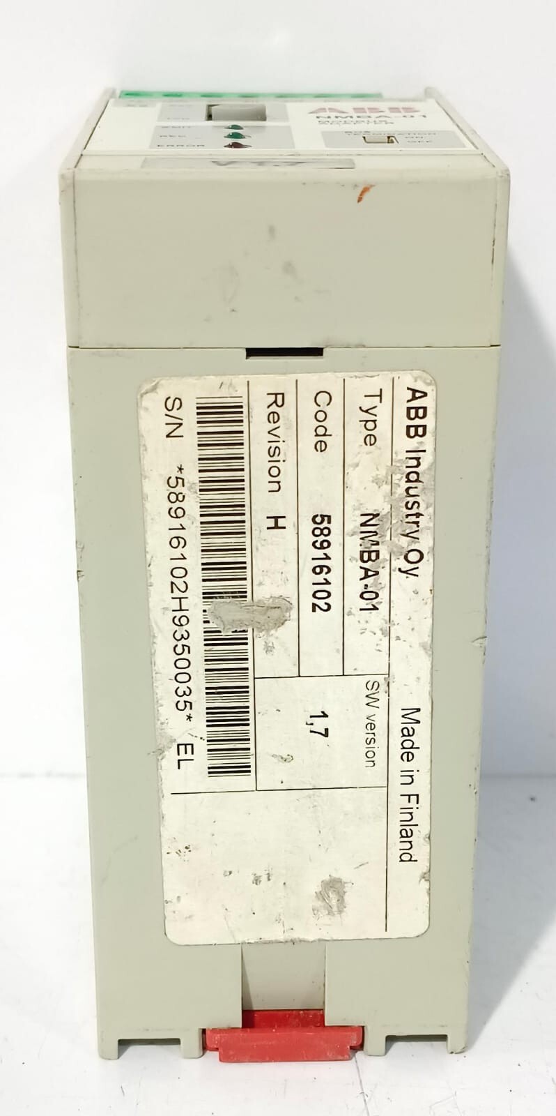 ABB NMBA-01 SW version 1.7 Modbus Adapter Module code : 58916102