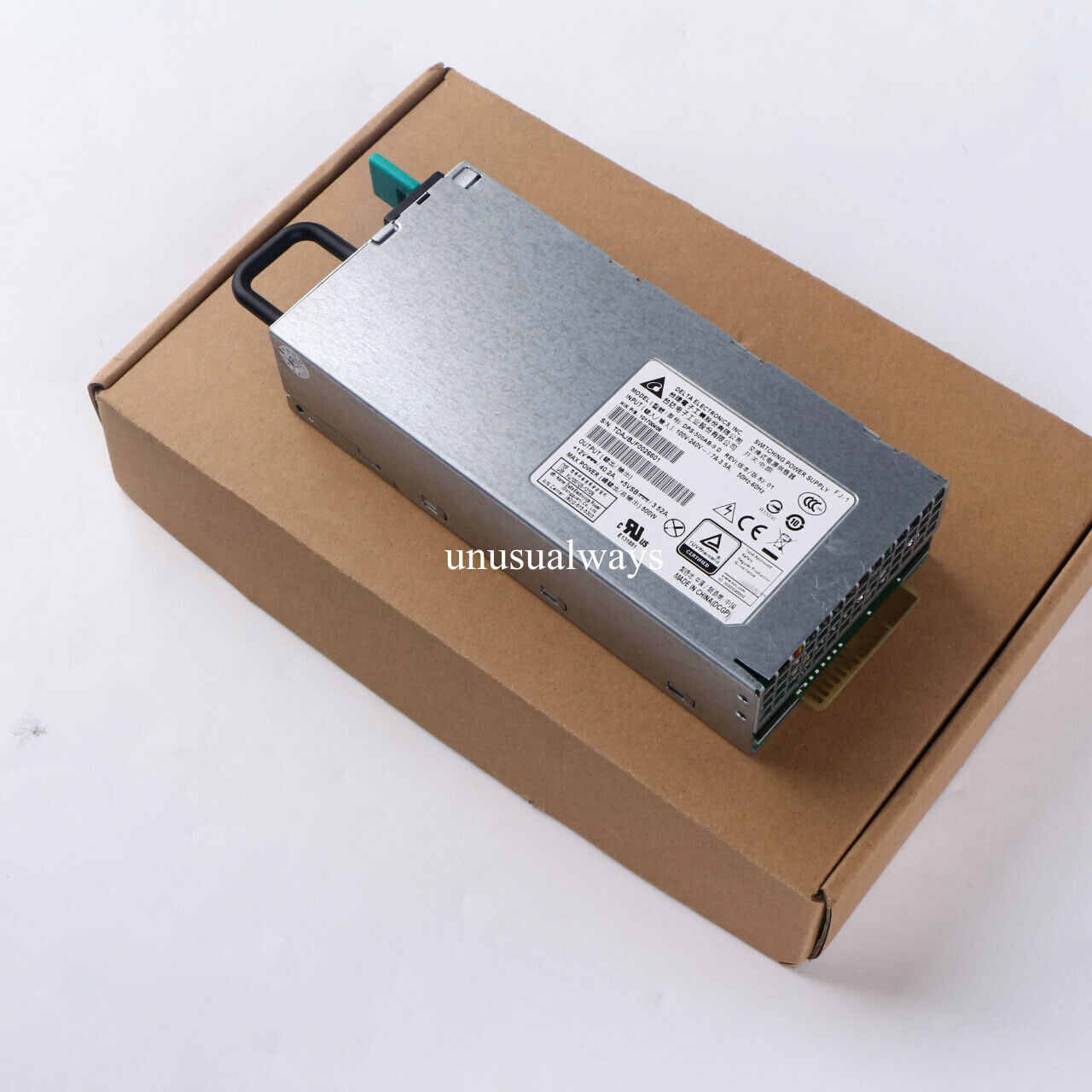 1 Pc. New For ，DPS-500AB-9D 100-240V 500W Redundant Power Supply
