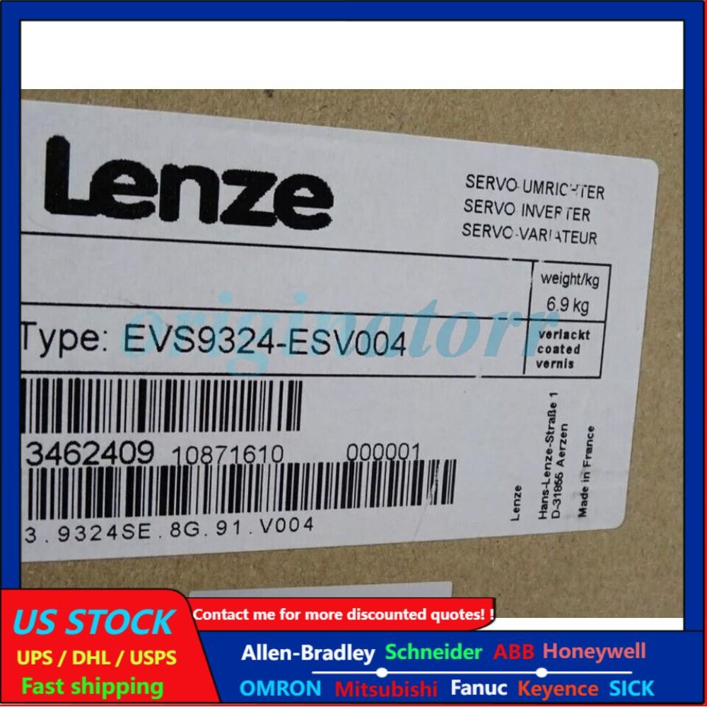 EVS9324-ESV004 NEW LENZE SERVO DRIVE EVS9324-ESV004