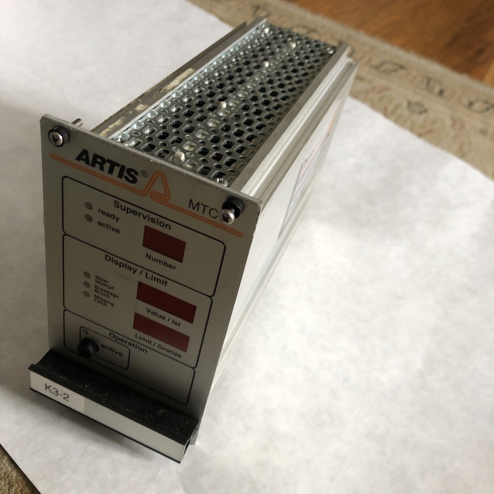 ARTIS MTC-K3-2 MTC MONITERING MODULE MTC,EG