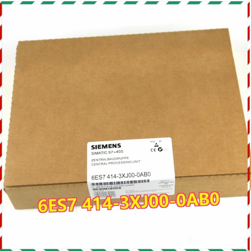 Siemens 6ES7414-3XJ00-0AB0 S7-400 CPU Module Quality Assurance Industrial