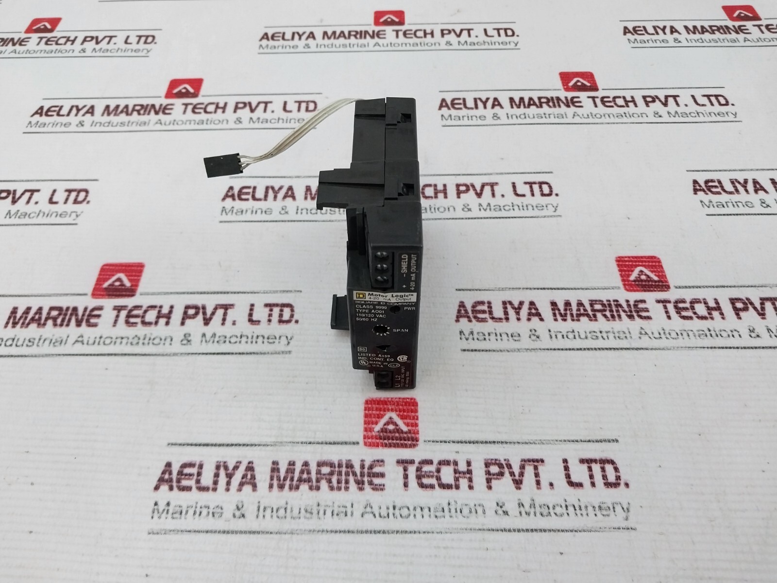 Square D AO01 Motor Logic Communication Module 50/60 Hz