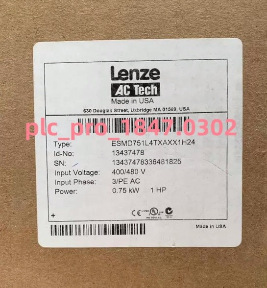 ESMD751L4TXA 1PCS Brand New Lenze ESMD751L4TXA Frequency Converter Fast ship