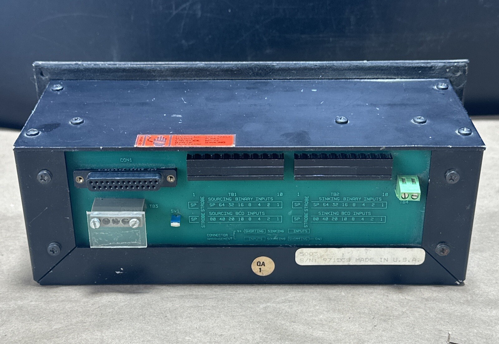 PREOWNED- Cincinnati Electrosystems Inc 5003 Digital Display Message Center 🇺🇸