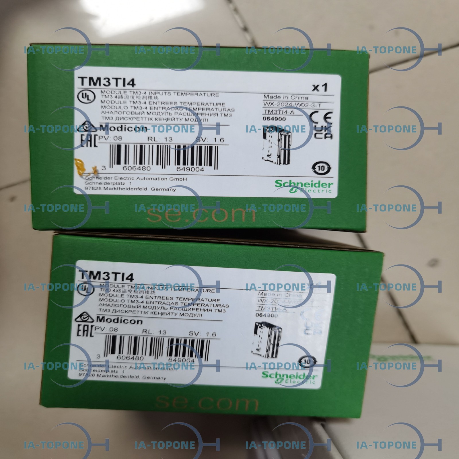 US Stock 1PC NEW Schneider TM3TI4 Expedited Ship Available