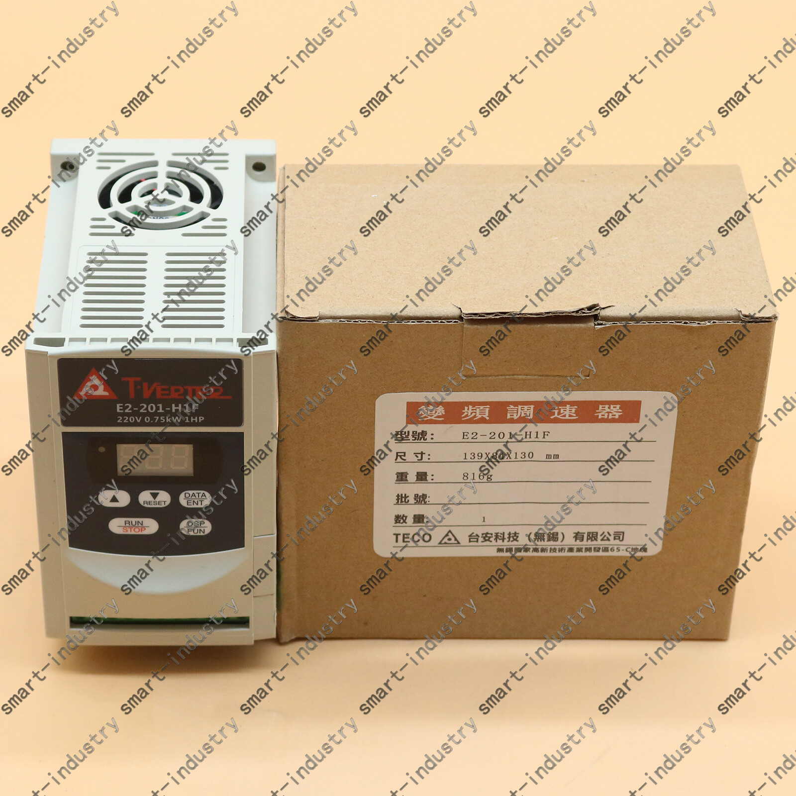 1PCS NewTECO E2-201-H1F E2201H1F Inverter spot stocks