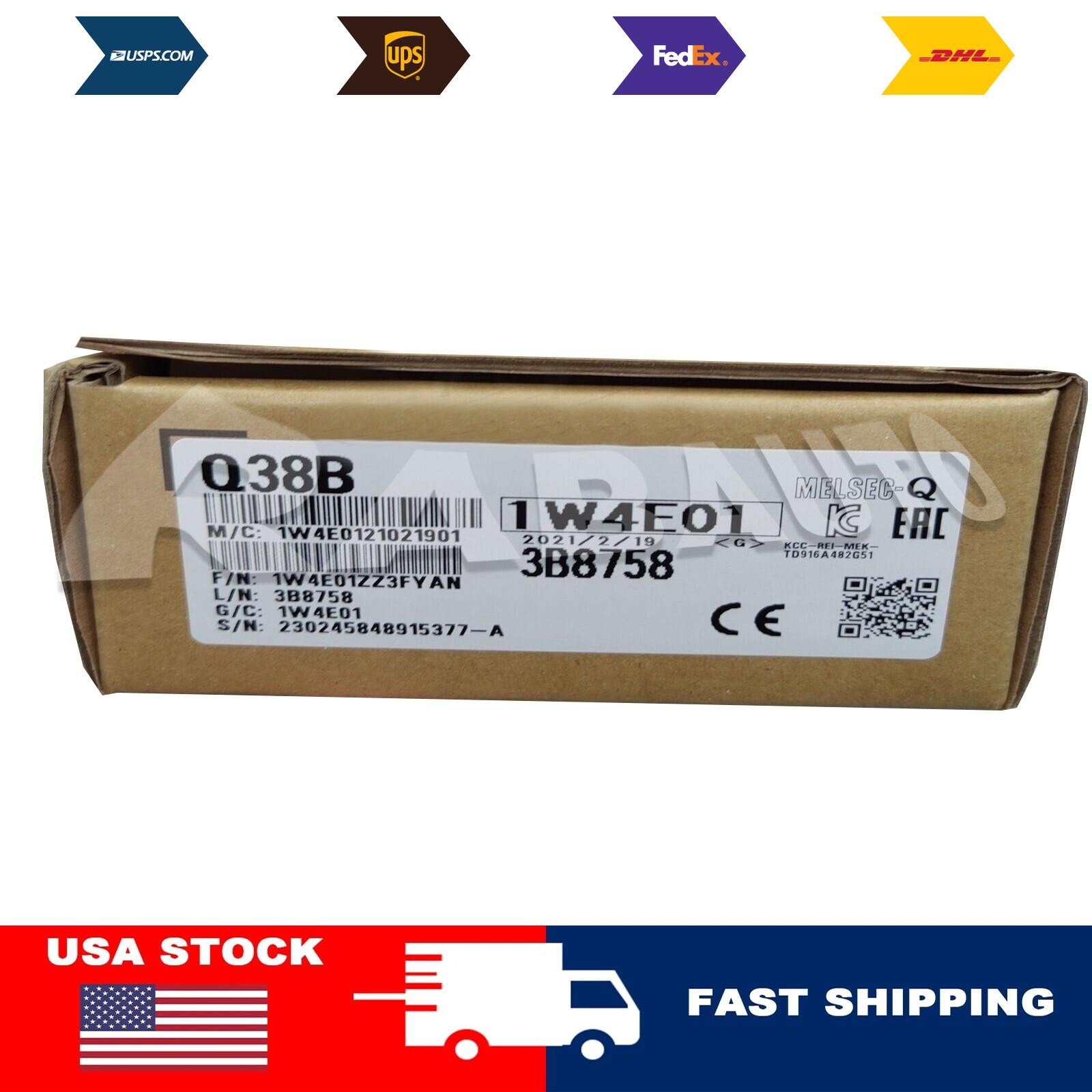 Q38B New Sealed Mitsubishi Basic base unit Power PLC MODULE Q38B