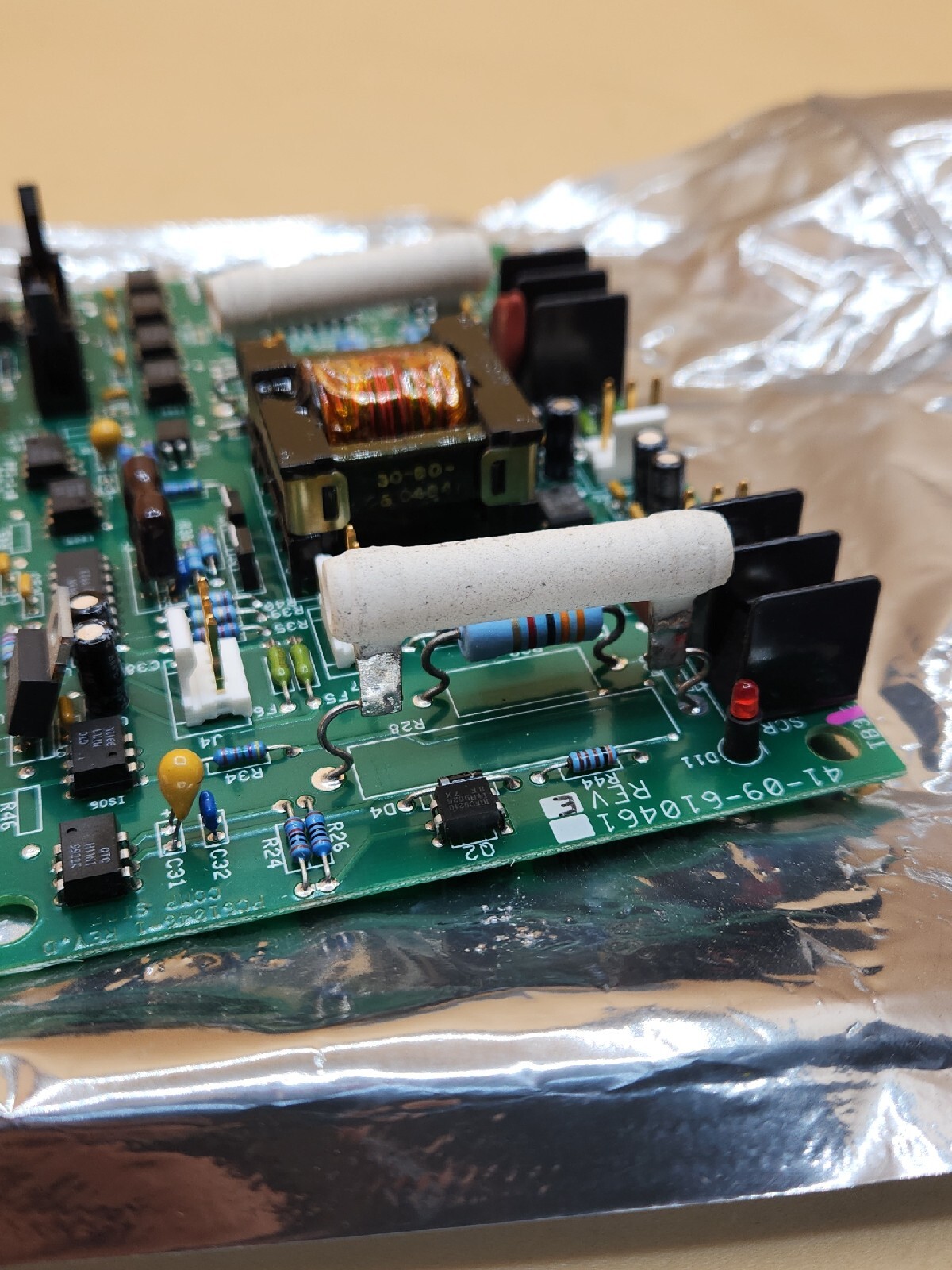 CYBEREX STATIC SWITCH GATE DRIVE CIRCUIT BOARD CARD 41-09-610461 REV E