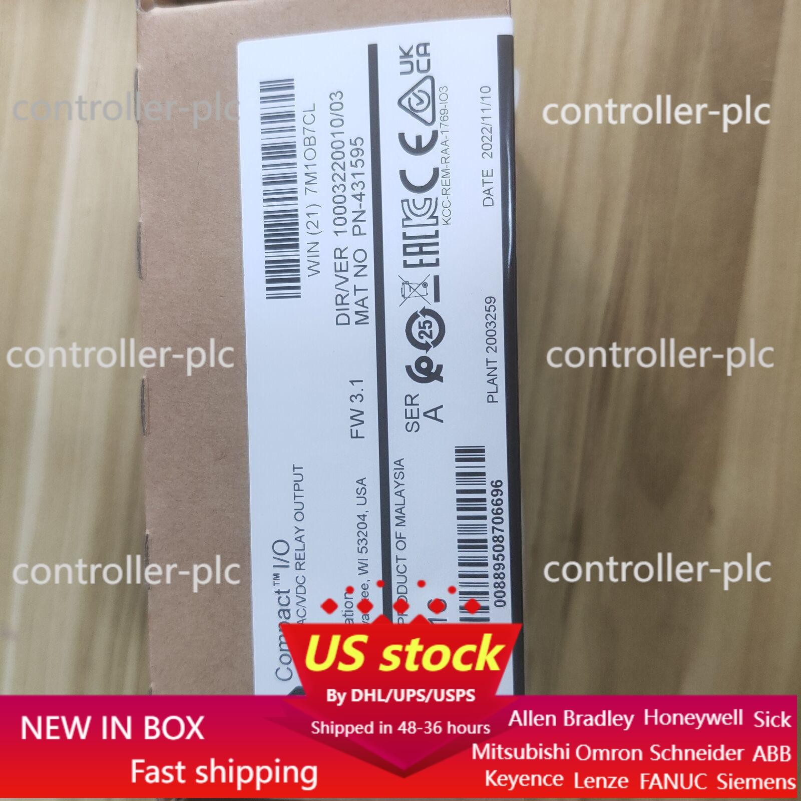 New Sealed Allen-Bradley 1769-OW16 CompactLogix Relay Output Module US Free Tax