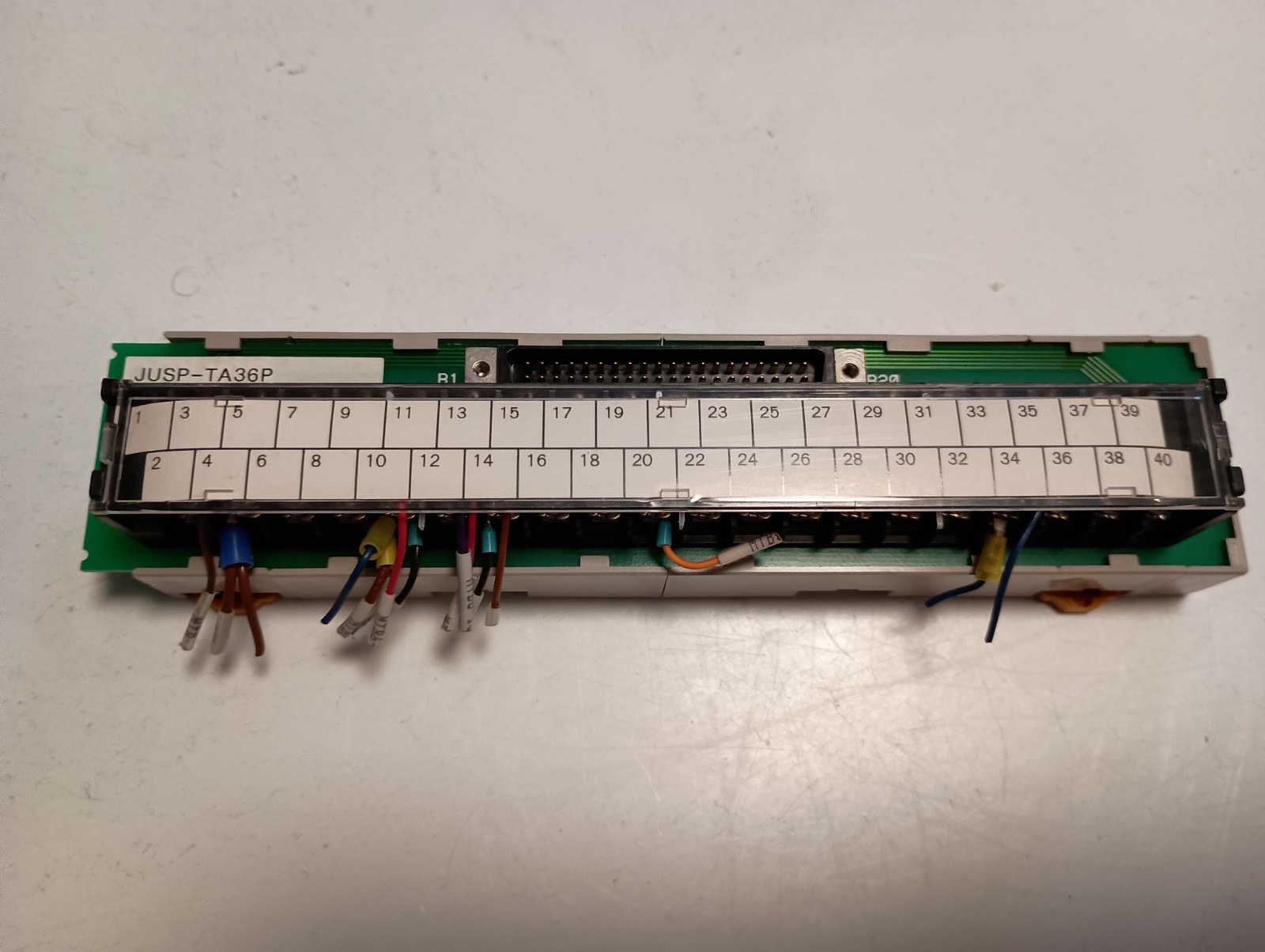YASKAWA JUSP-TA36P TERMINAL BLOCK JUSPTA36P With Cable Tested Discontinued GC