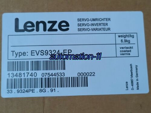 EVS9324-EP NEW LENZE EVS9324EP SEERVO DRIVE