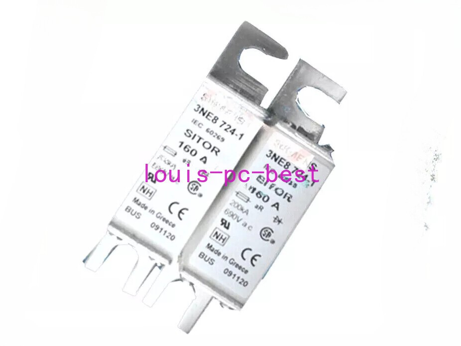 2pc new Siemens fuse fuse SITOR 3NE8724-1 3NE8 724 160A 690V