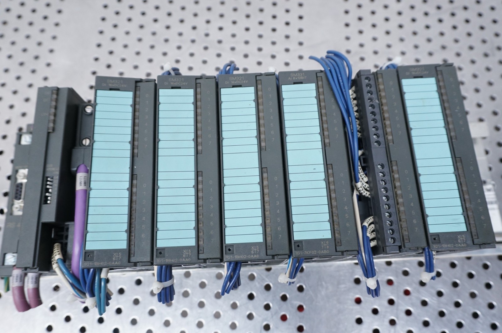 SIEMENS RS 485-REPEATER 6ES7 972-0AA01-0XA0 w/ 321-1BH02-0AA0 7KF02-0AB0