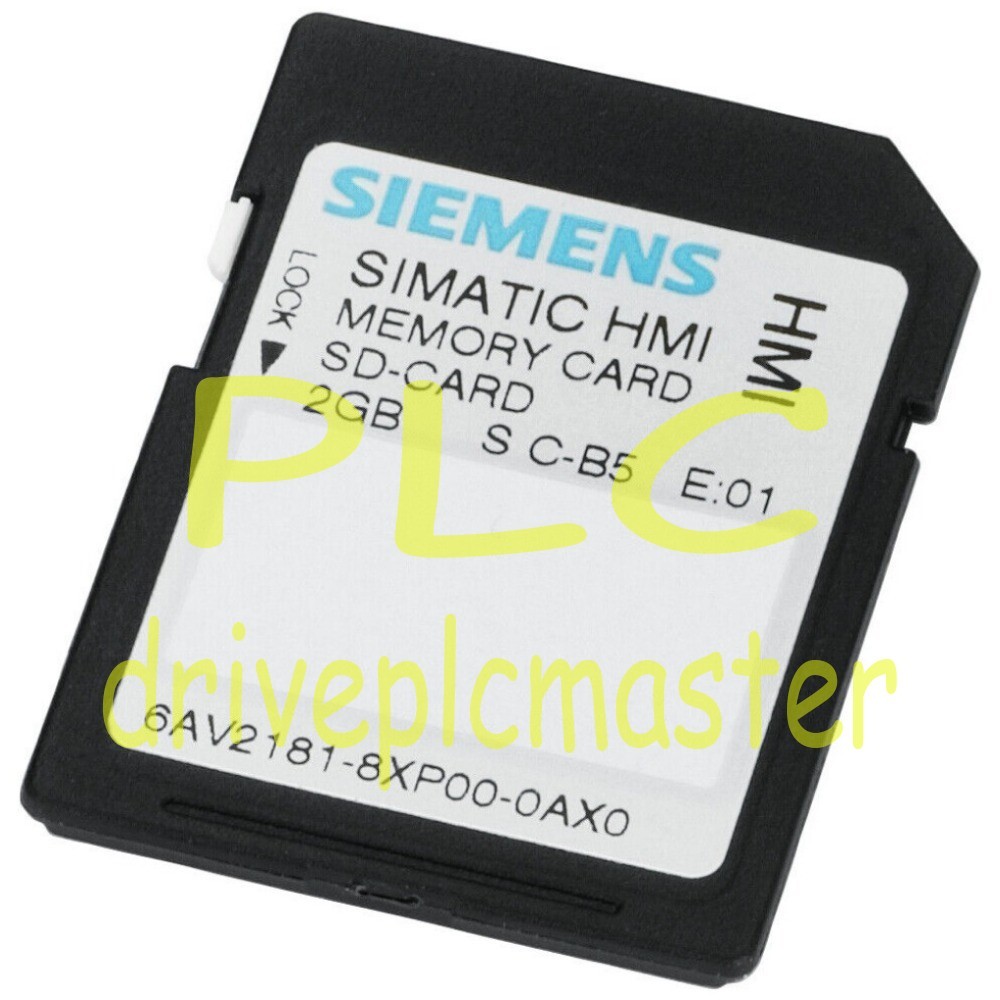 New Siemens 6AV2181-8XP00-0AX0 6AV2 181-8XP00-0AX0 SIMATIC SD memory card 2 GB