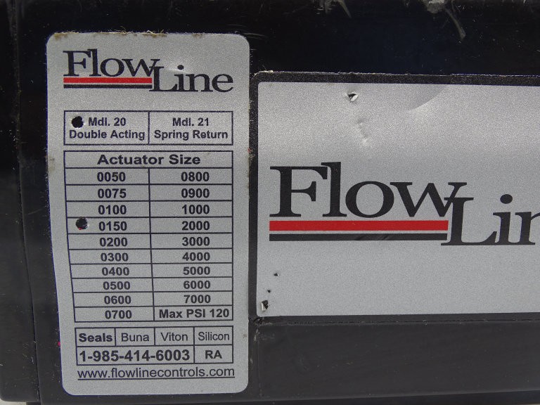 FLOW LINE 20/21-0150 ACTUATOR
