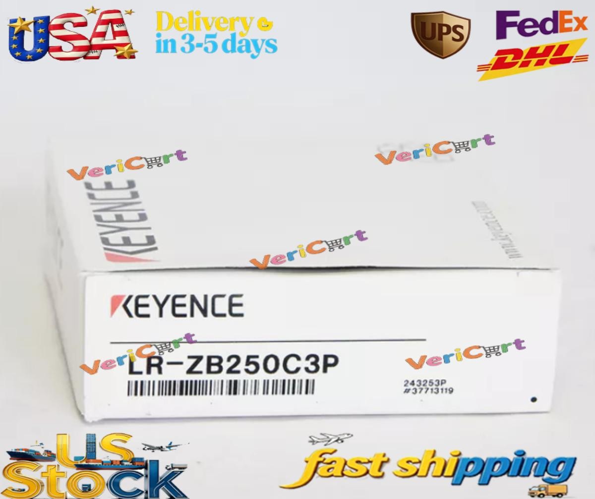 NEW Keyence LR-ZB250C3P Sensor w/ M8 connector Sn 250 mm