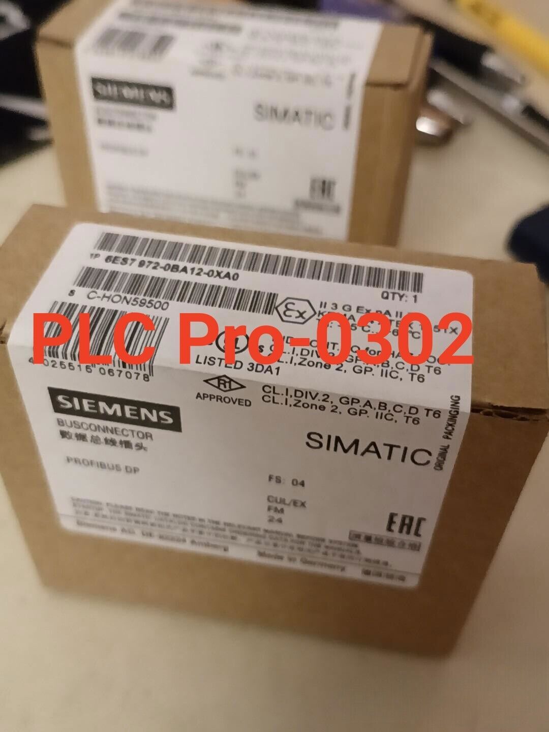 New 6ES7972-0BA12-0XA0 SIEMENS DP Connector 6ES7 972-0BA12-0XA0 Fast delivery