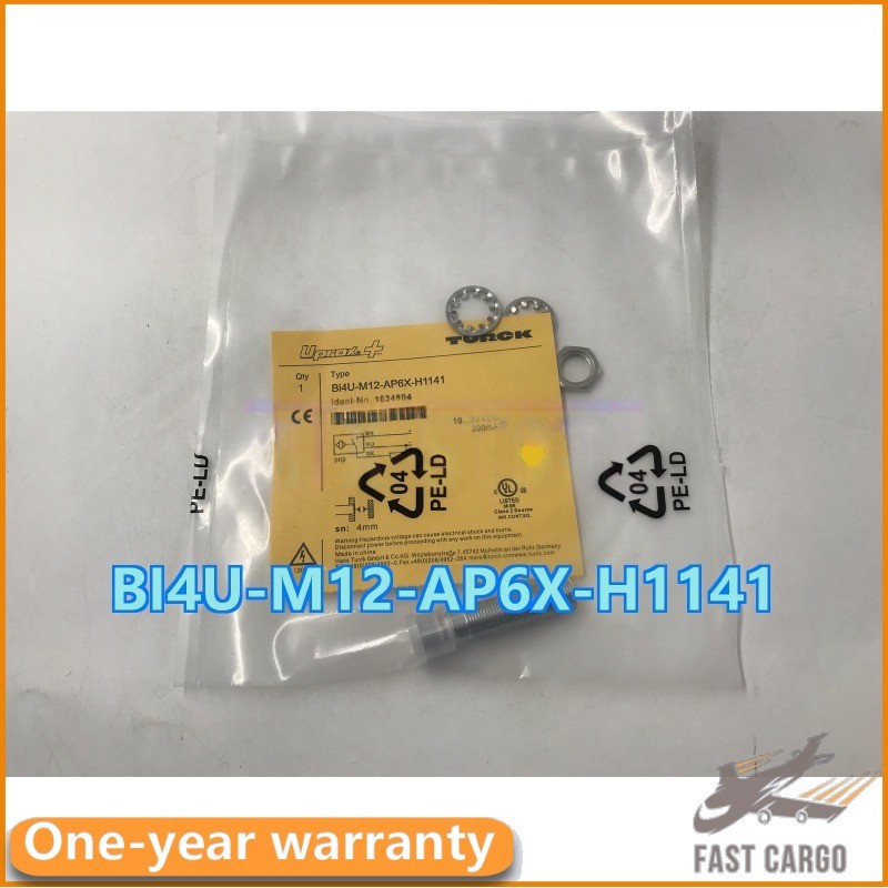 BI4U M12 AP6X H1141 1PCS NEW TURCK BI4U-M12-AP6X-H1141 Sensor&Proximity Switch