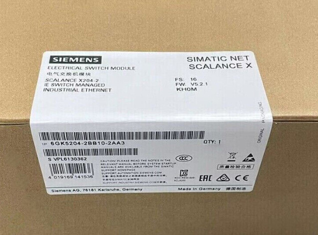 SIEMENS 6GK5204-2BB10-2AA3 INDUSTRIAL ETHERNET SWITCH NET FREE FAST SHIPPING