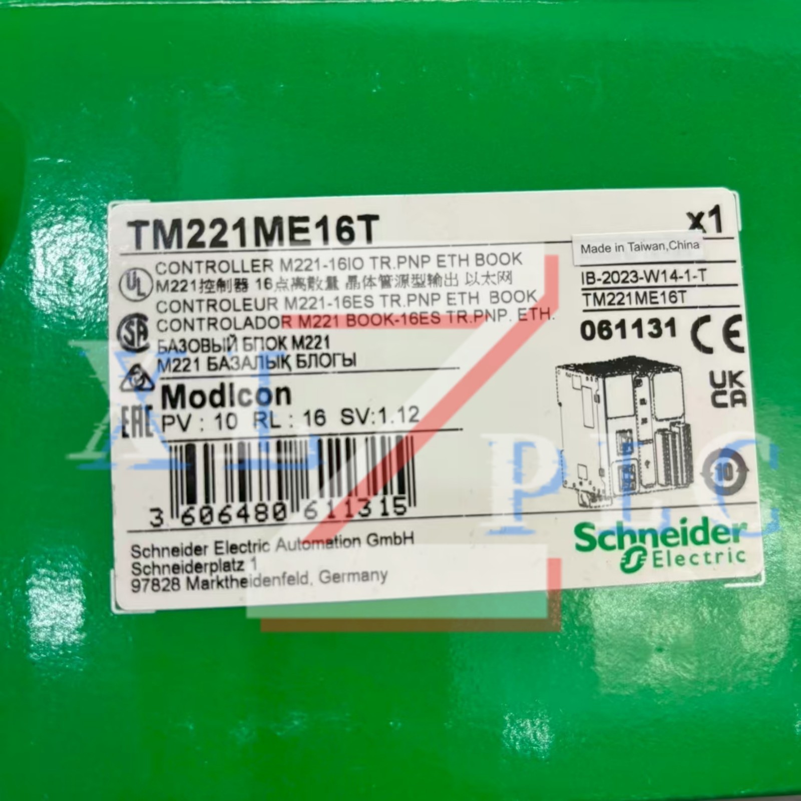 1PCS New Schneider TM221ME16T PLC controller In Box*