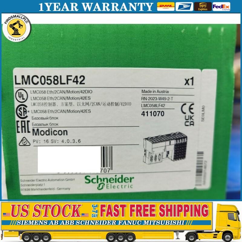 New Schneider PLC LMC058LF42 Motion Controller Free Shipping