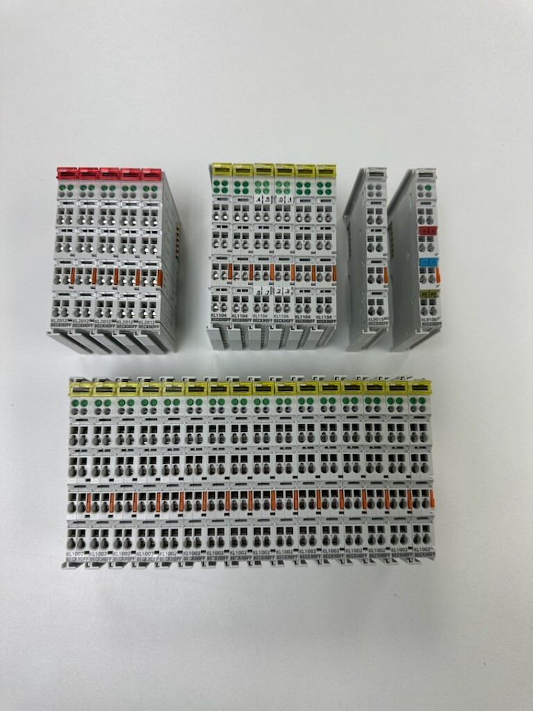 Beckhoff KL1104, KL1002, KL2012, KL9100, KL9010 Assorted Lot