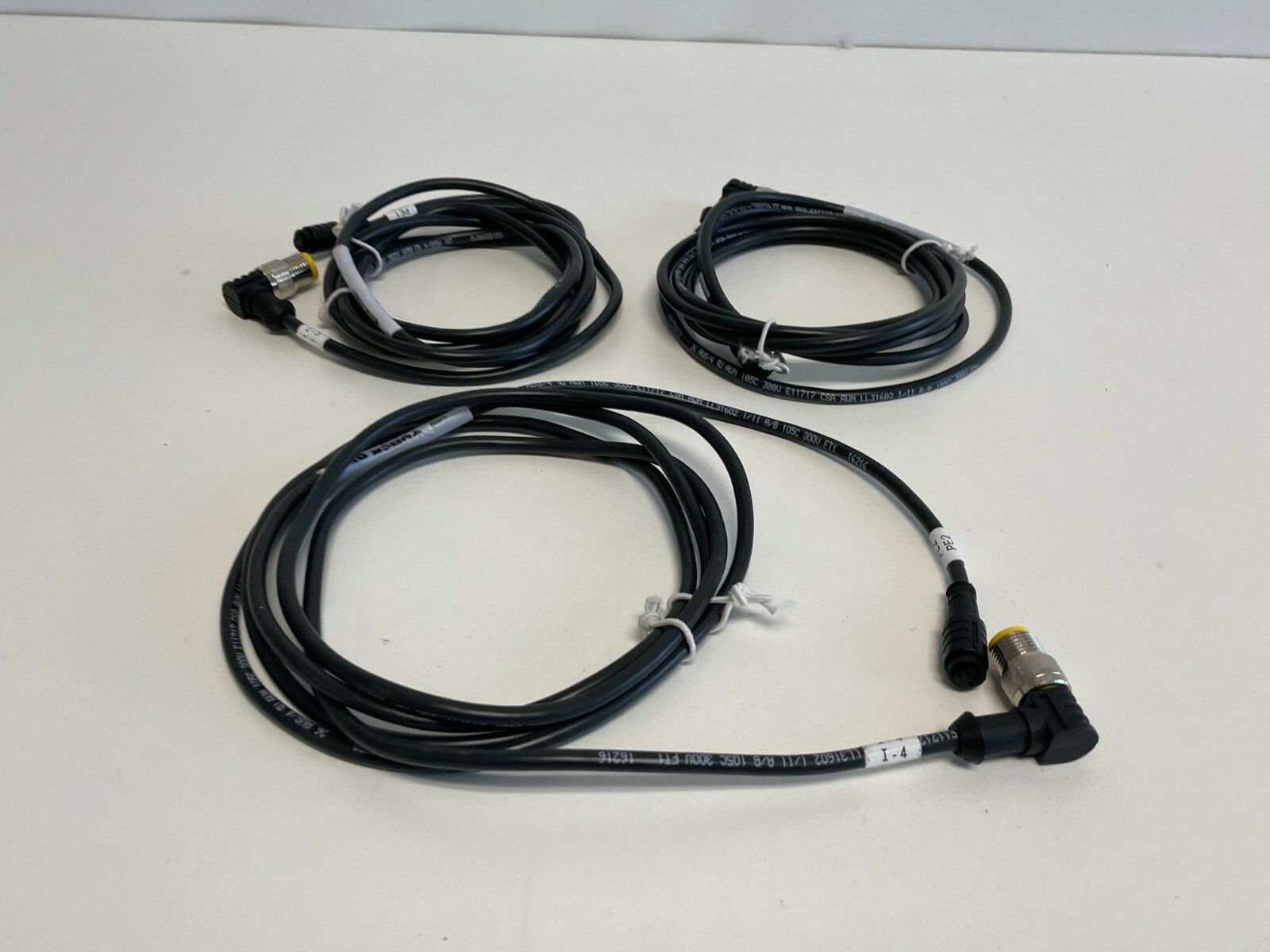 PP14: Lot of 3 Turck PKG 4Z-W/S4.4T/S760/S Cables