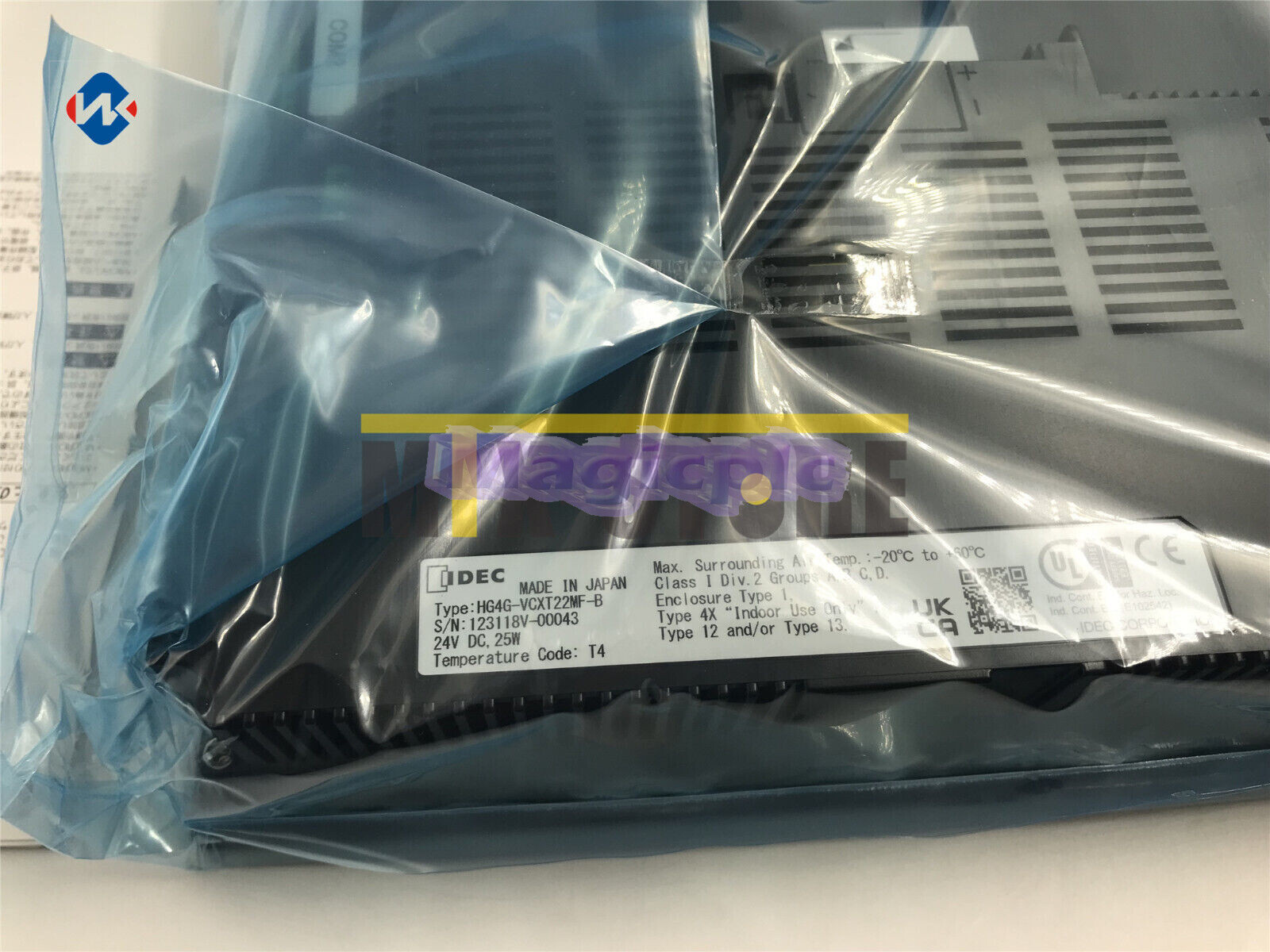 1PCS NEW IDEC HG4G-VCXT22MF-B HG4GVCXT22MFB PROGRAMMABLE DISPLAY