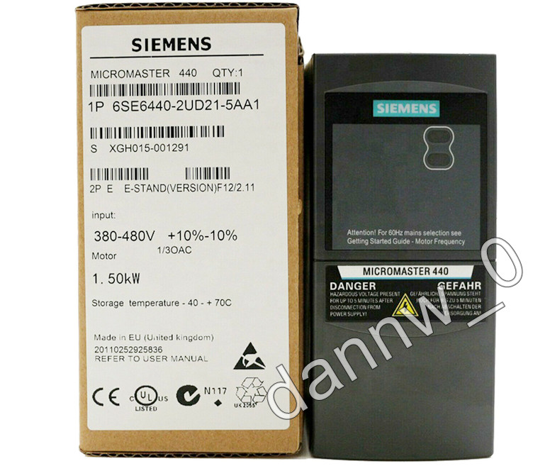 New In Box Siemens 6SE6440-2UD21-5AA1 6SE6 440-2UD21-5AA1 Inverter