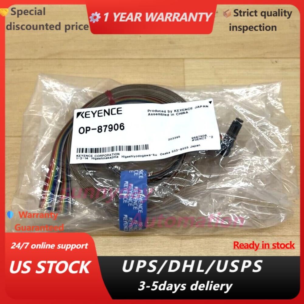 Keyence OP-87906 I/O Ribbon Cable NEW