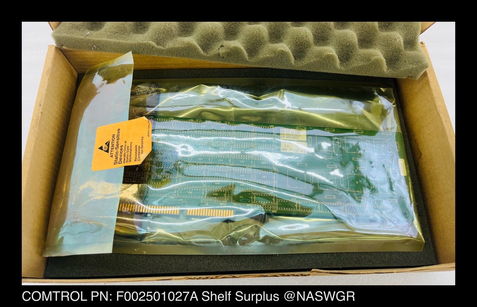 Rapistan Systems F002501027A PC Board ~ Shelf Surplus ~ Comtrol F002501027A