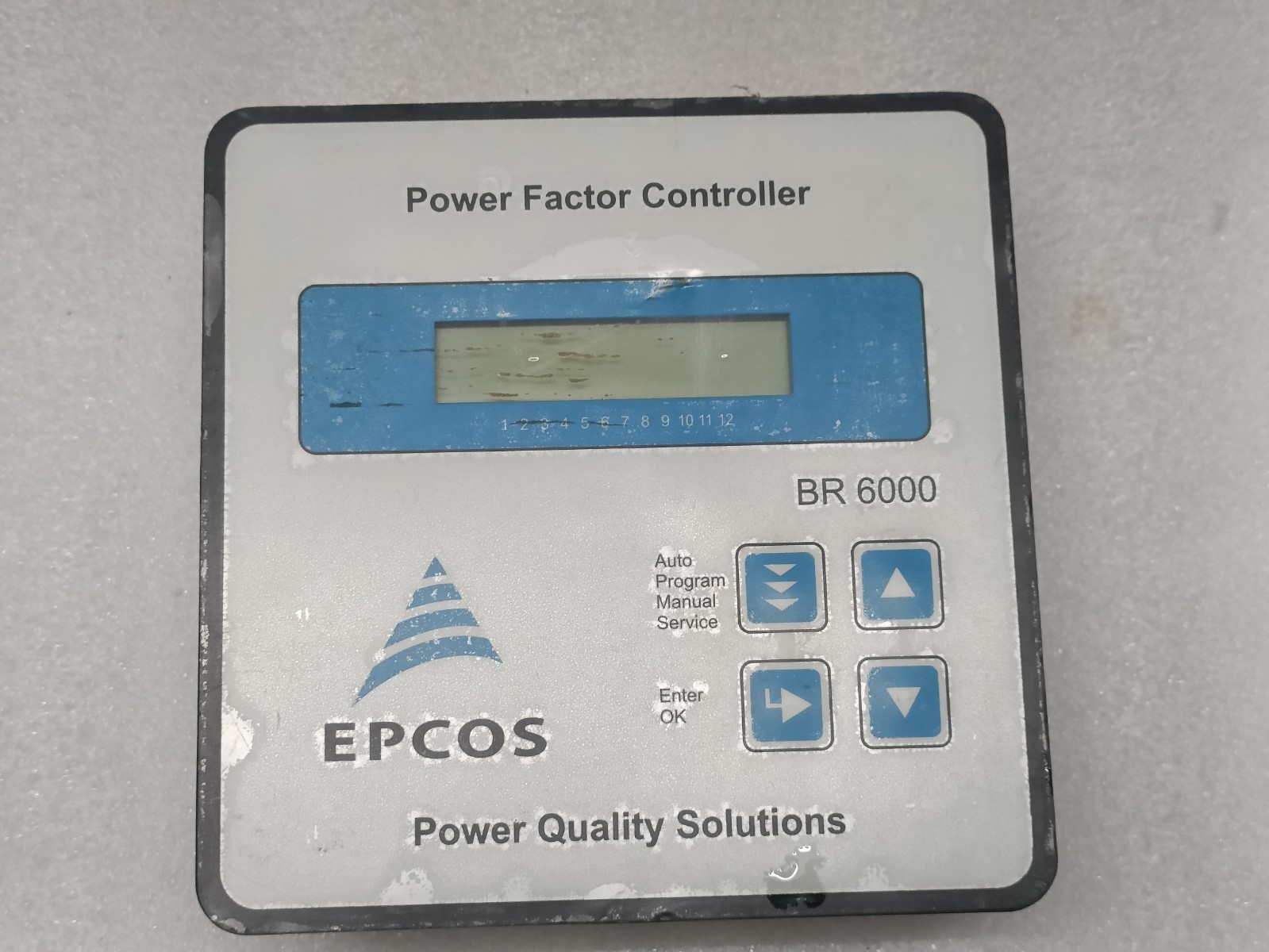 EPCOS BR 6000 POWER FACTOR CONTROLLER BR 6000 POWER QUALITY SOLUTION