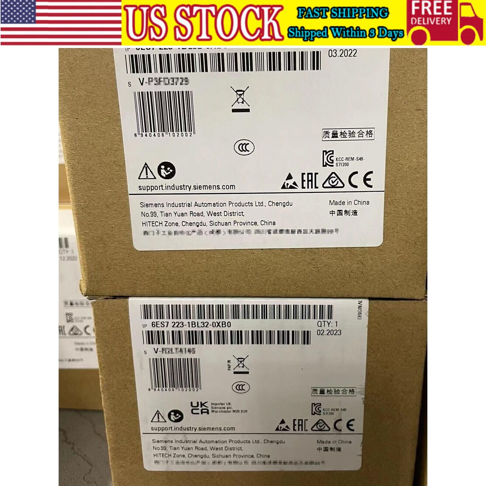 New Siemens 6ES7223-1BL32-0XB0 6ES72231BL320XB0 S7-1200 Digital I/O SM 1223