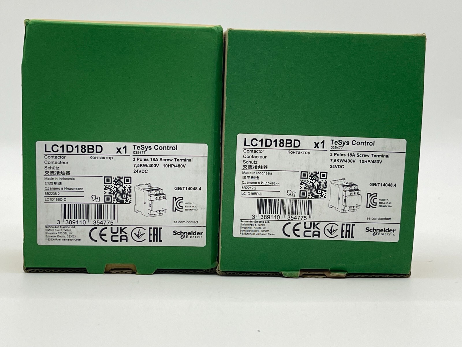1pcs Brand new Contactors LC1D18BD Fast delivery By Fedex or DHL
