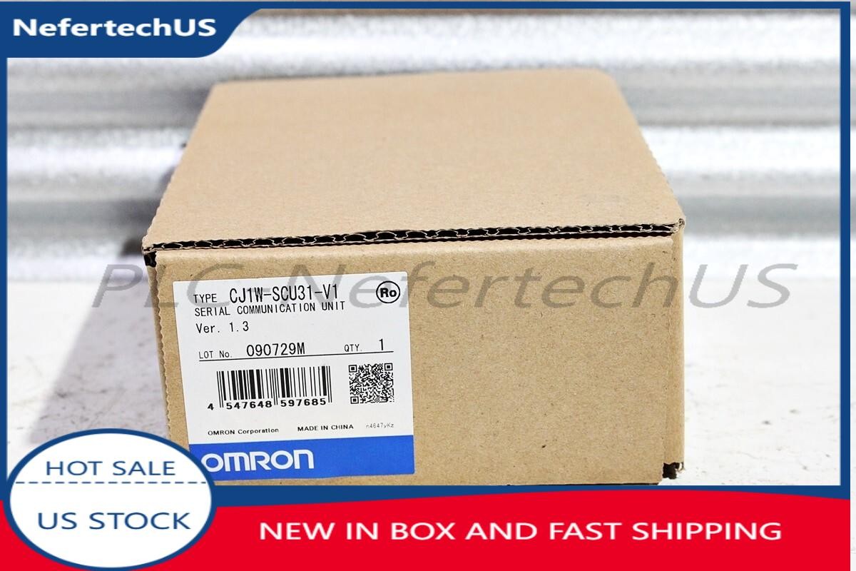 1PCS Omron CJ1W-SCU31-V1 Communication Unit New In Box