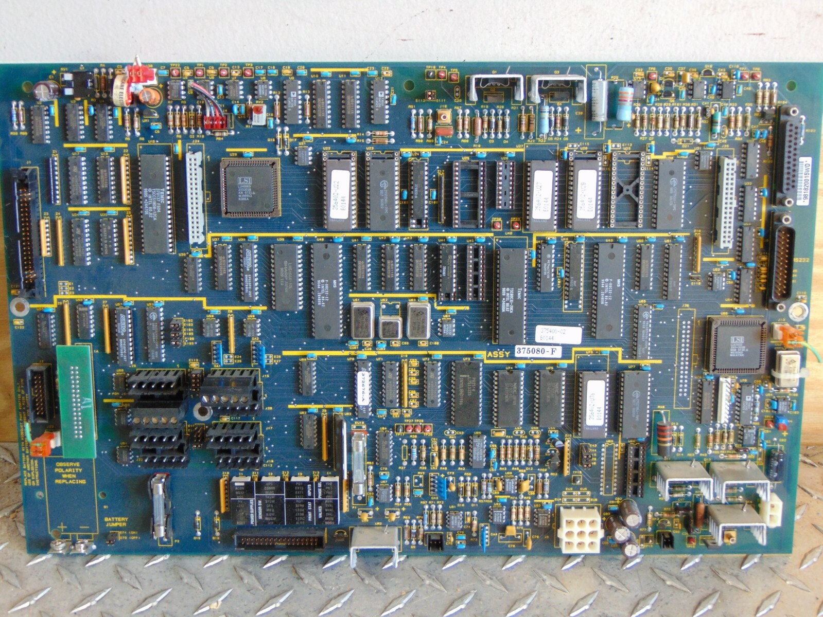 VIDEOJET 375080-F CONTROL CIRCUIT BOARD