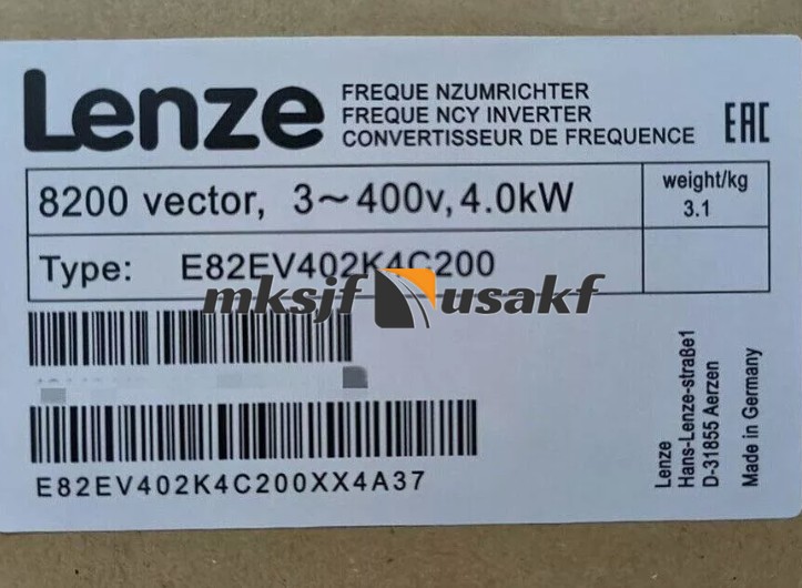 E82EV402K4C200 IPC New Lenze Frequency Inverter Drive E82EV402K4C200