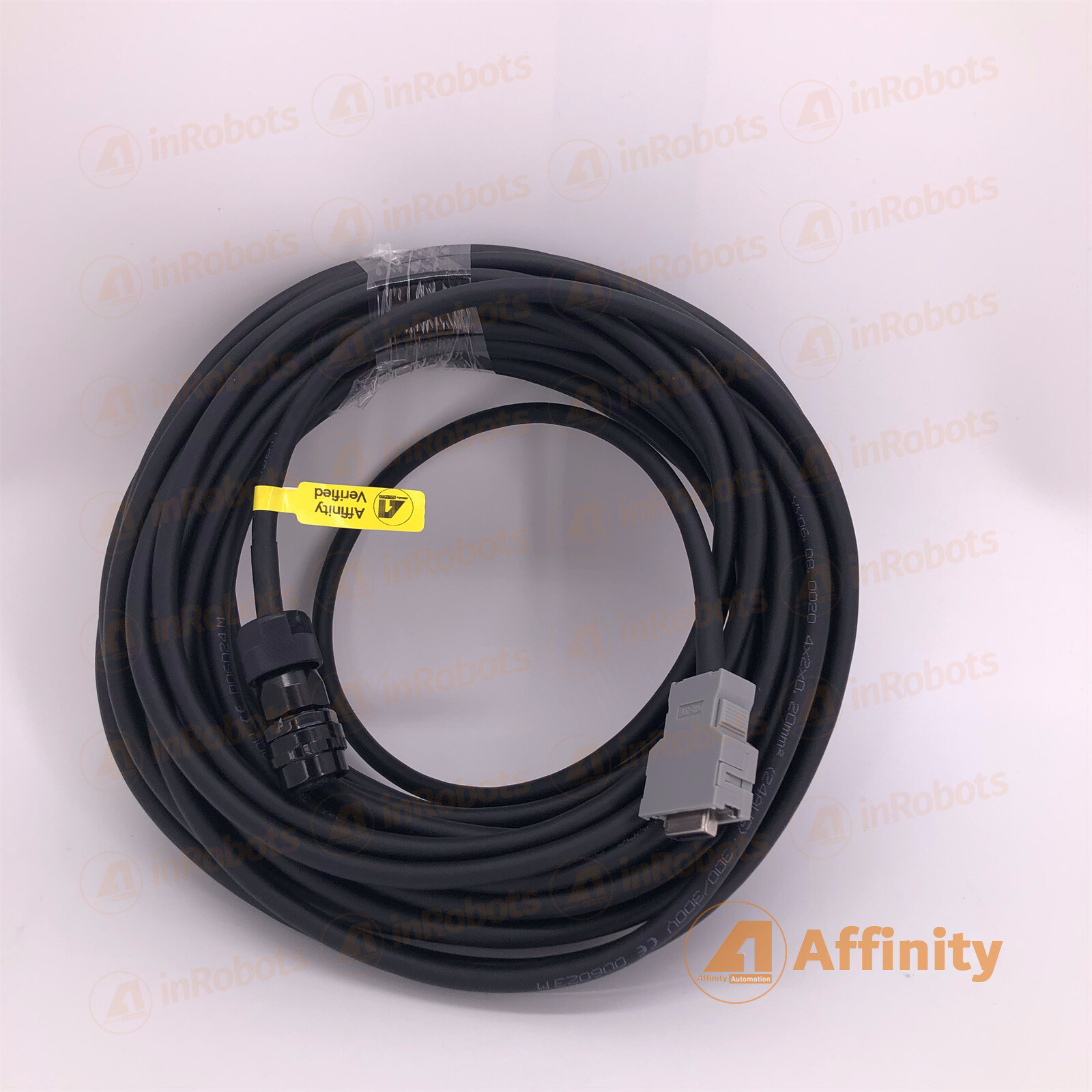 15M FANUC Encoder Cable Motor Drive Straight Connector High Flex Industrial