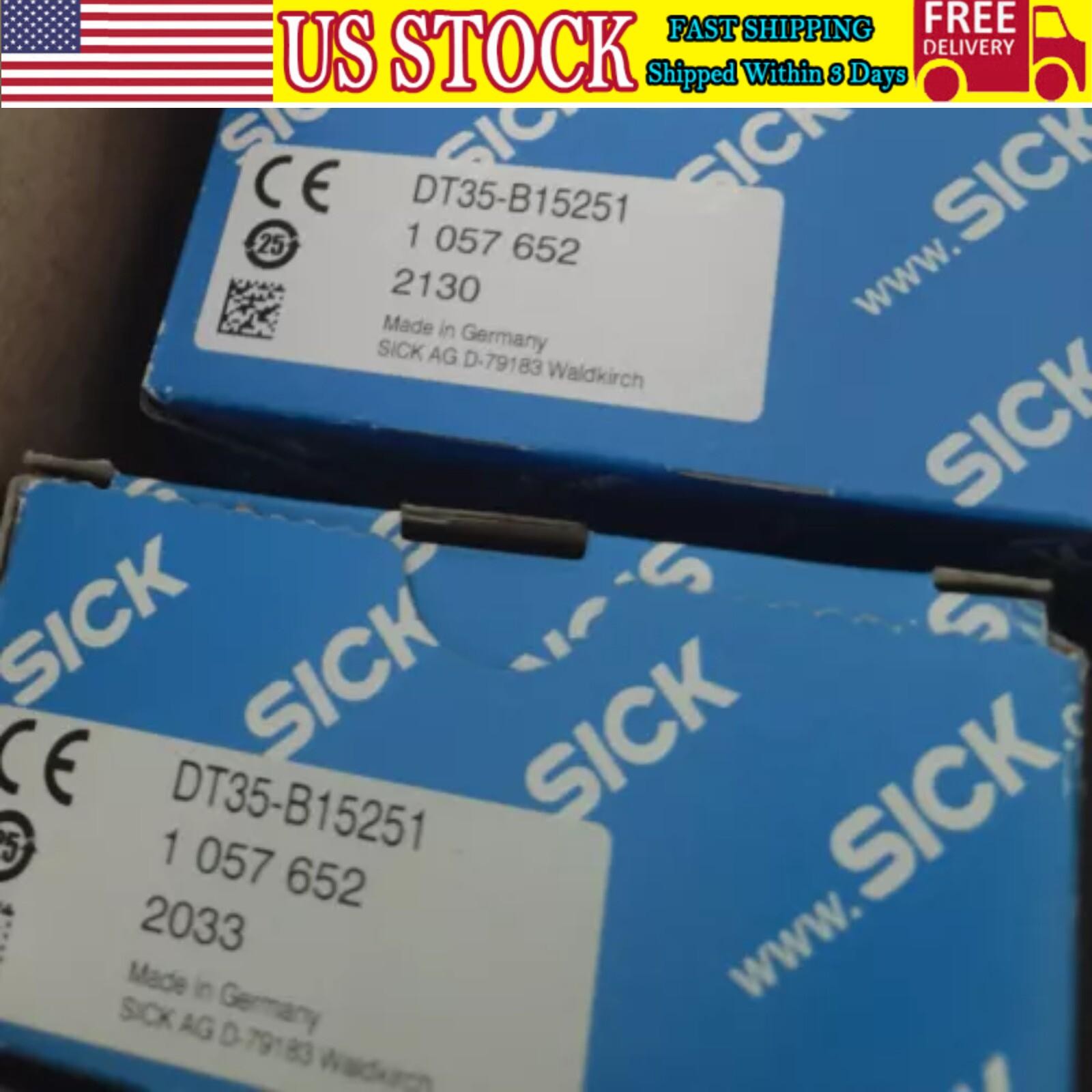 New Sick DT35B15251 1057652 DT35-B15251 Laser distance sensor