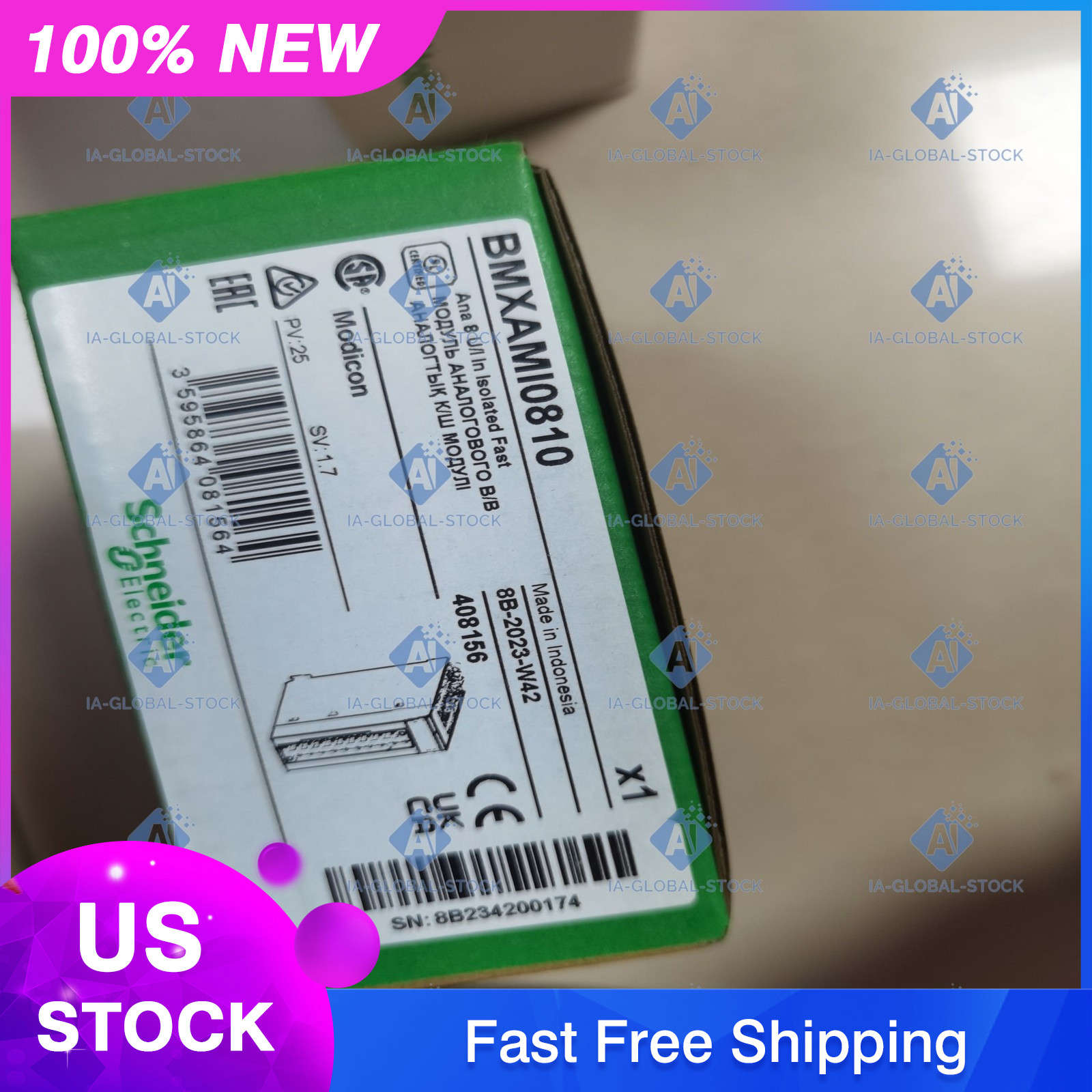 1PC Brand New Schneider BMXNOE0100 BMXNOE0100 Free Delivery