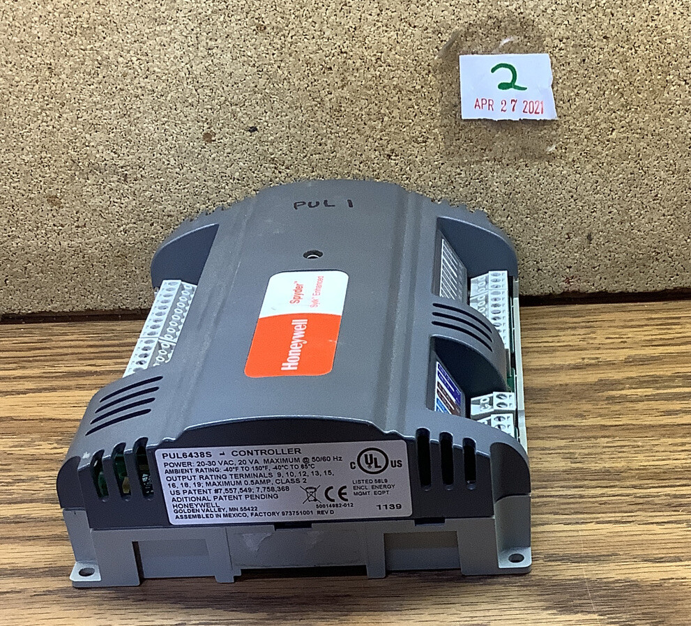 Honeywell Spyder Sylk Enhanced Controller PUL6438S 20-30VAC 20VA 50/60Hz Used