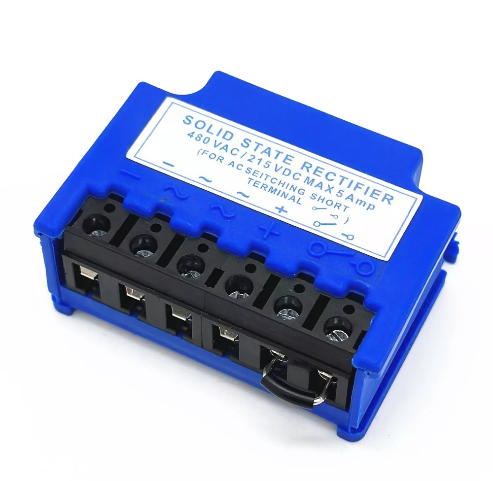 1PC Solid State Rectifier Motor Brake Rectifier Input AC480V Output DC215V 5A