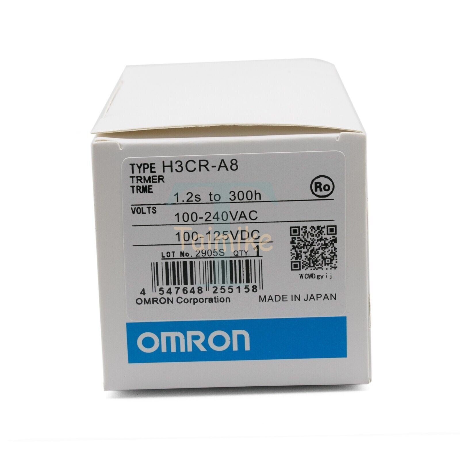 OMRON Timer H3CR-A8 H3CRA8 100-240VAC / 100-125VDC 1PCS NEW