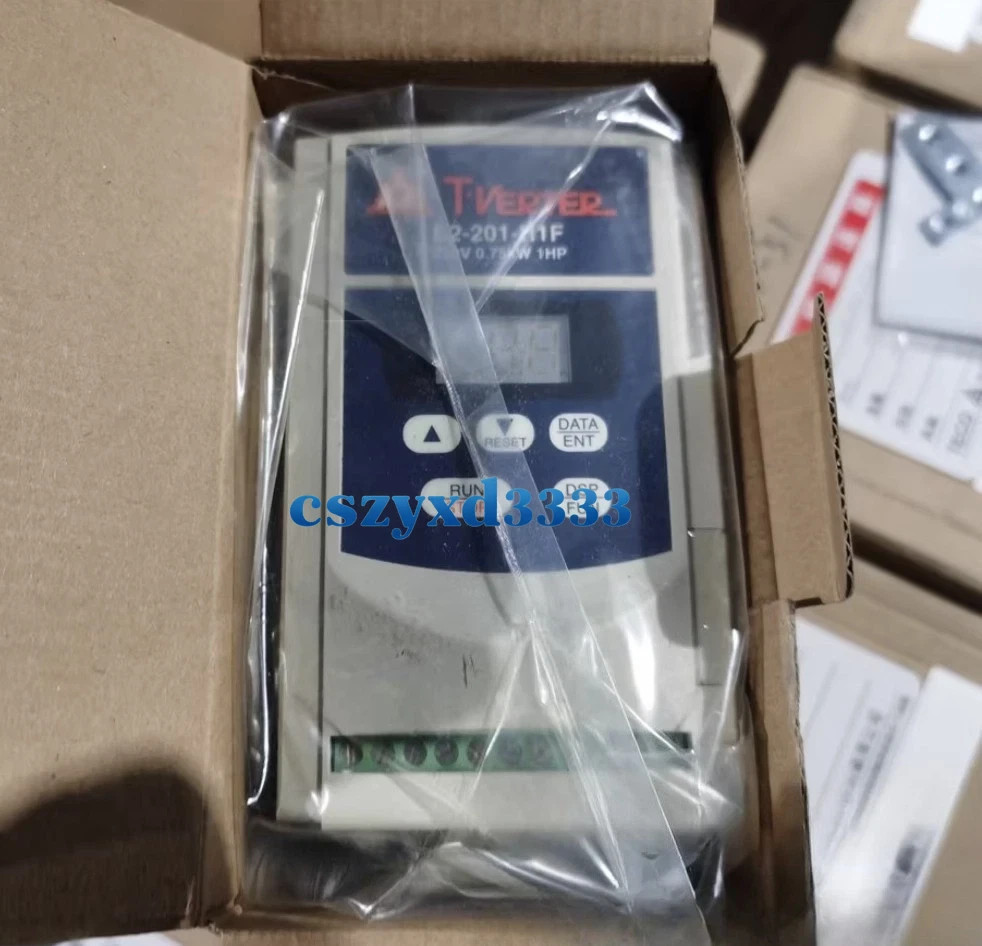 1PC Used For TECO Taian inverter E2-201-H1F 220V 0.75KW Free Shipping#QW