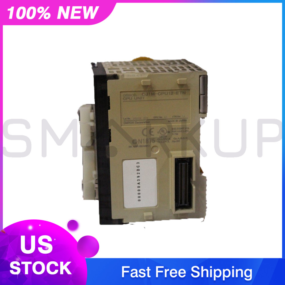 New In Box OMRON CJ1M-CPU12-ETN CPU Module
