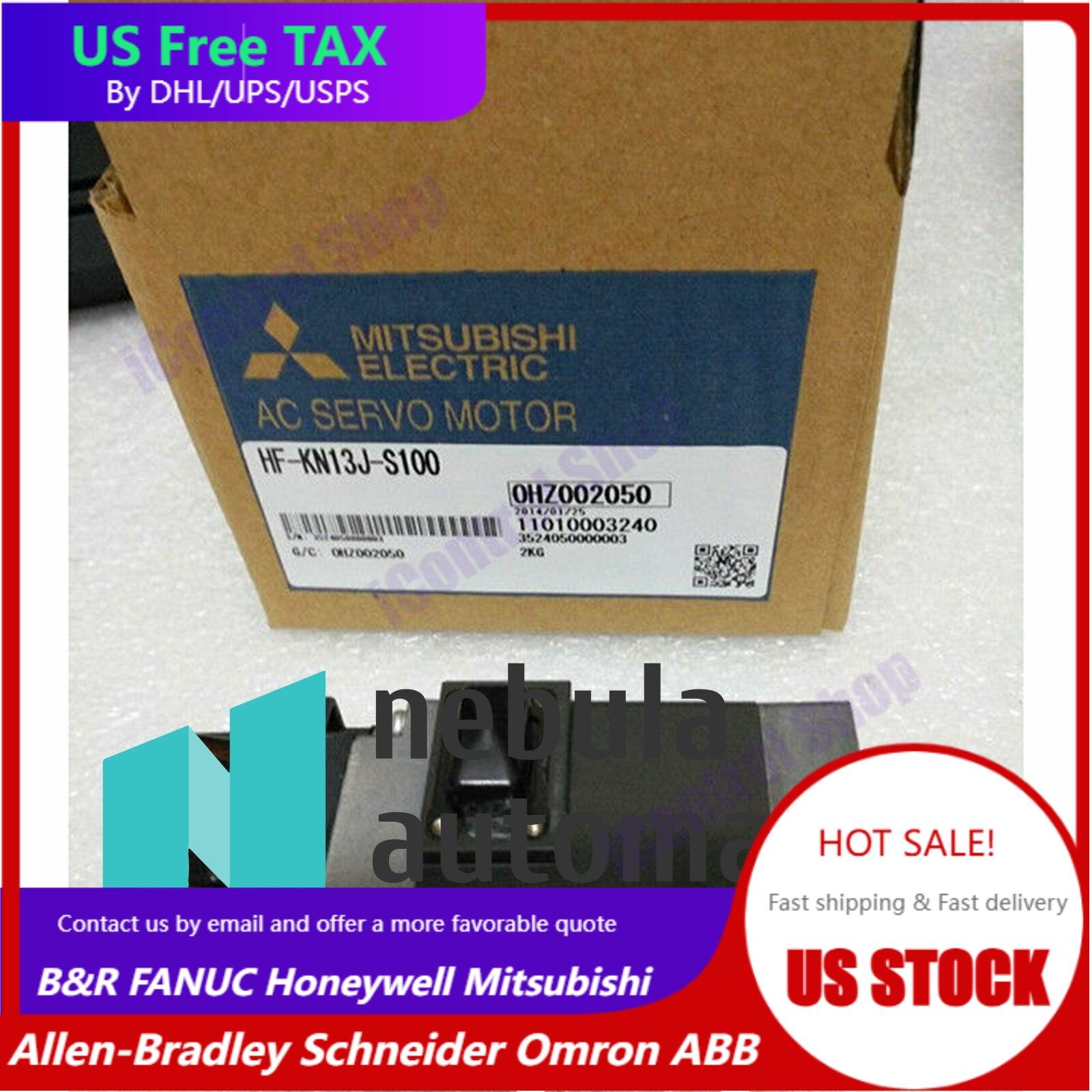 One New AC Servo Motor Mitsubishi HF-KN13J-S100 IN BOX Free Shipping