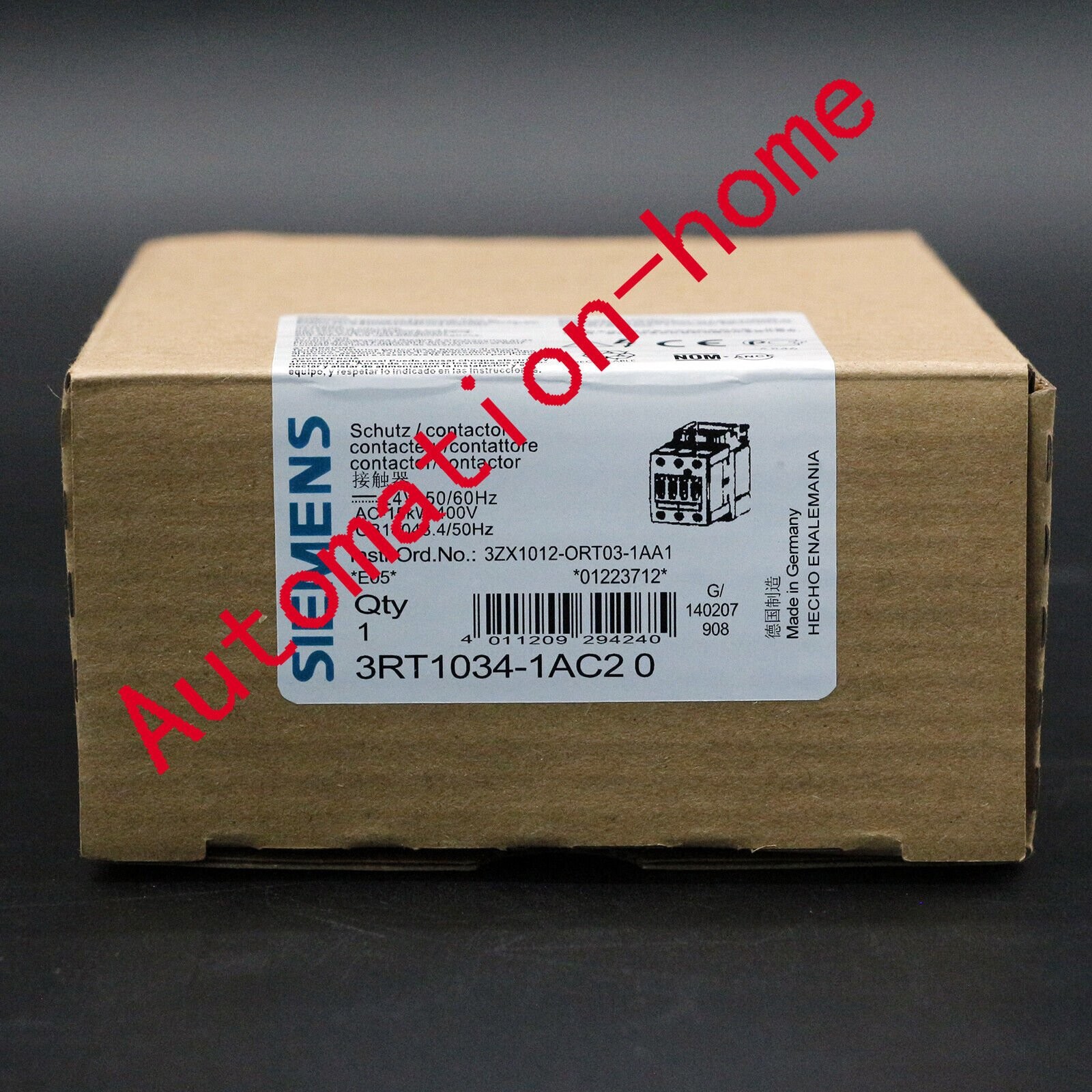 1PCS New For Siemens Contactor 3RT1034-1AC20 3RT10341AC20