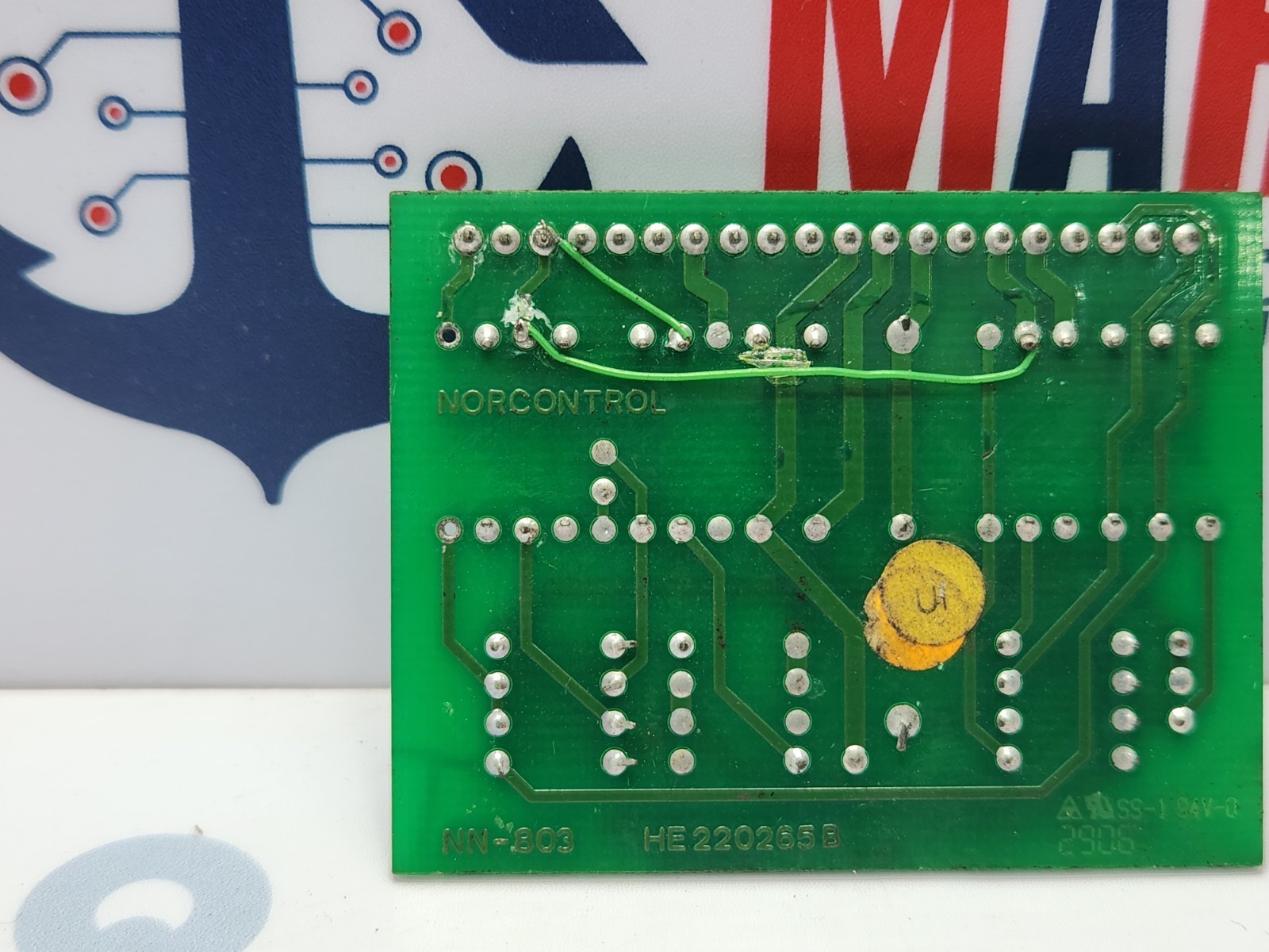 NORCONTROL NN-803 ANALOG OUTPUT PCB CARD HE220265B