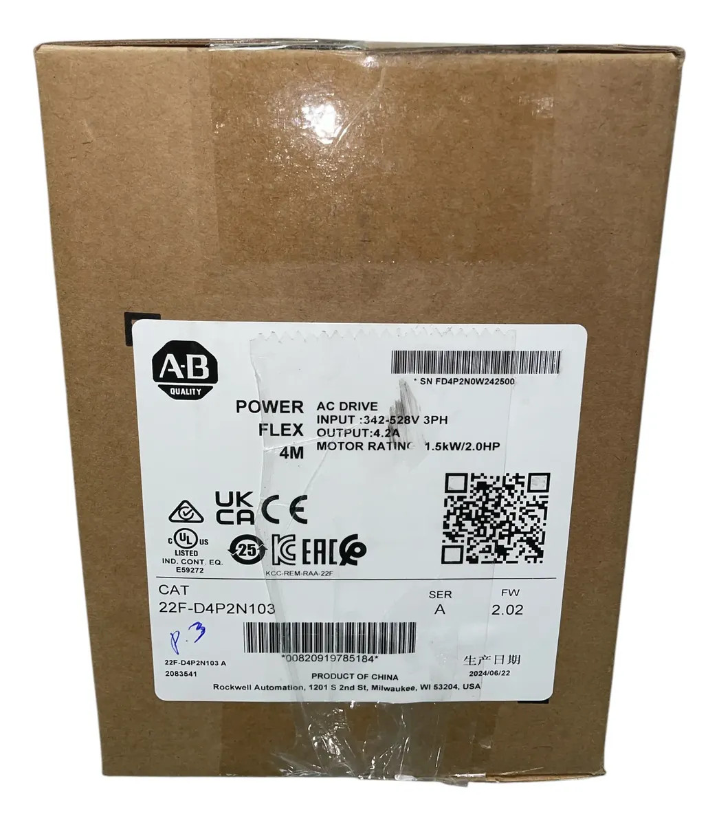 NEW Allen-Bradley 22F-D4P2N103 22FD4P2N103 1.5KW 380V Frequency converter